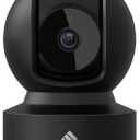 Kasa 1080p Indoor Pan/Tilt Wired Security Camera - Works as a Baby & Pet Monitor, Motion Detection & Tracking, 2-Way Audio, Night Vision, Subscription-Free Local Storage or Optional Cloud, EC71