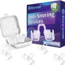 Anti Snoring Devices, Adjustable Snore Stopper for Men and Women, Snoring Solution, Individually Packaged & Reusable  4 Pack