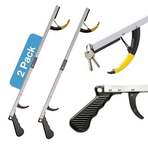 Sammons Preston Reacher Grabber Tool for Seniors, 26", 2-Pack, SilverSammons Preston Reacher Grabber Tool for Seniors, 26", 2-Pack, Silver
Lightweight grabber reacher tool with magnetic tip, ergonomic grip and claw jaw, a reaching aid for seniors
Lightweight grabber reacher tool with magnetic tip, ergonomic grip and claw jaw, a reaching aid for seniors0