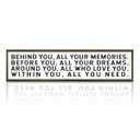Inspirational Wooden Plaques, Blessed Signs for Wall Decor, Vintage Blessed Hanging Sign, Farmhouse Table Decor, Home Office Decor, Wooden Framed Box Sign 17.8x4x1.2 inches