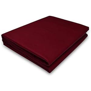 HighCaliber Beddings 800 Thread Count 100% Egyptian Cotton Ultra Soft 1 Piece Flat Sheet (Top Sheet) King Size Burgundy Color HighCaliber Beddings 800 Thread Count 100% Egyptian Cotton Ultra Soft 1 Piece Flat Sheet (Top Sheet) King Size Burgundy Color