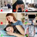 SIGVAN Ladies Reading Glasses Blue Light Blocking Spring Hinge Fashion Pattern Print Eyeglasses for Women (Black)