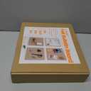 4 Pack Felt Bulletin Board Kit, 24" Self-Adhesive Fabric Wall Panels with Acrylic Shelf, Pegs & Pins - Felt Board Tiles for Memo, Display & Wall Organizer