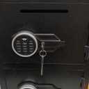 5.0 Cu ft Extra Large Safe Fireproof Waterproof, Digital Security Safe Box with Deposit Slot & Metal Storage Box with Backlit Keypad & Dual Alarm for Home Office