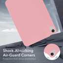 for Apple iPad Air 13 Inch Case M4/M3/M2 (2026/2025/2024), Ultra Slim Lightweight Soft TPU Back Shockproof Tablet Cover Anti-Scratch Impact Resistant Silicone Bumper Protective Shell, Pink