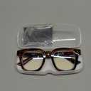 Madison Avenue Oversized Blue Light Blocking Glasses for Women Fashion Blue Light Blockers Anti Eyestrain & UV Protection Computer Eyeglasses (Dark Tortoiseshell)