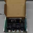 Door Lever Lock (4 Pack) Prevents Toddlers from Opening Doors. 3.25" L * 1.5" W * 4.5" H Easy One Hand Operation for Adults. Durable ABS with 3M Adhesive Backing. Simple Install (Black)