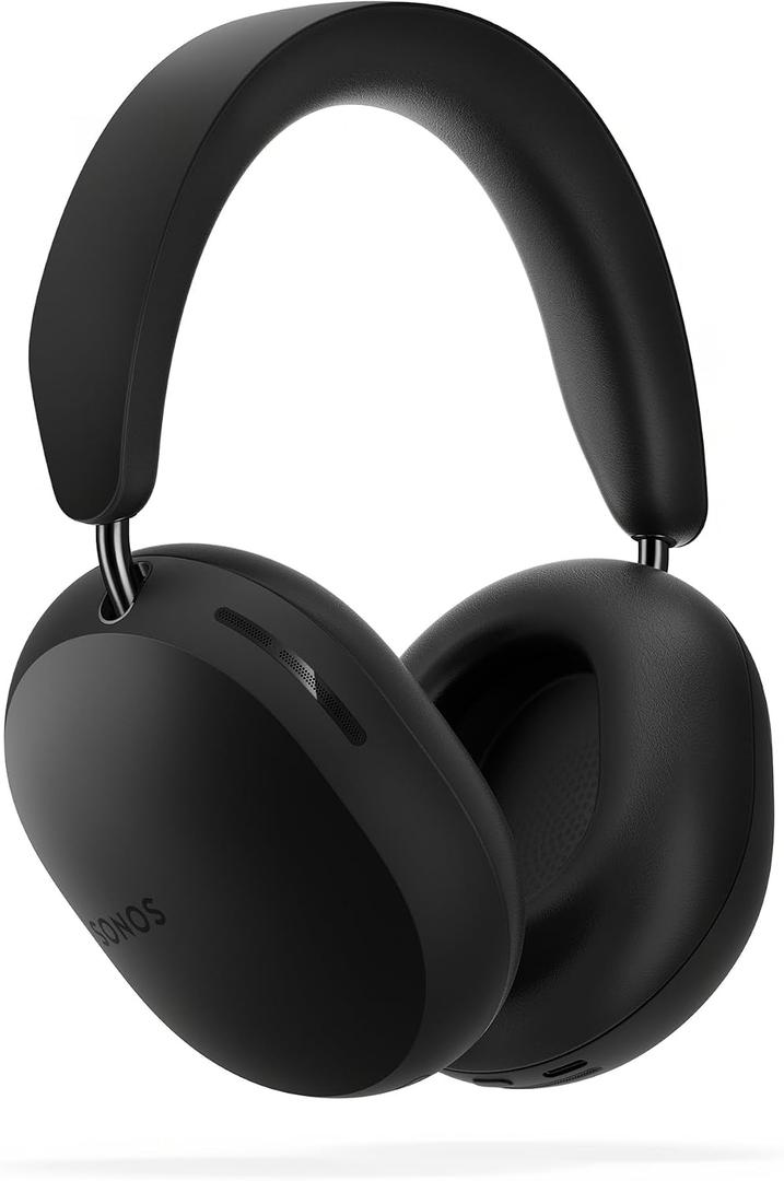 Sonos Ace | Noise Cancelling Wireless Over-Ear Headphones with Bluetooth, 30-Hour Battery Life, Spatial Audio, Dolby Atmos, Dynamic Head Tracking - Black