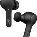JVC Gumy Truly Wireless Earbuds Headphones, Bluetooth 5.0, Water Resistance(IPX4), Long Battery Life (up to 15 Hours) - HAA7TB (Black), Small