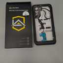 Lanhiem for Samsung Galaxy S21 Case, IP68 Waterproof Dustproof Case with Built-in Screen Protector, Rugged Full Body Shockproof Protective Phone Cover for Galaxy S21 5G 6.2 Inch, Black