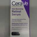 CeraVe Anti Aging Retinol Serum For Face, Encapsulated Retinol With Hyaluronic Acid, Niacinamide & Ceramides, Smooths Wrinkles & Fine Lines, Gentle Skin Brightening Serum, Fragrance Free, 1 Oz