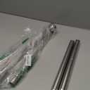 Adjustable Shower Curtain Rod 31-80 Inch, Never Rust Stainless Steel Silver Tension Rod, 1" Heavy Duty No-Drill for Bathroom, Kitchen & Closet