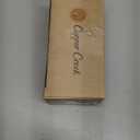 Copper Creek Passage Interior Door Knob  ANSI Grade-3 Certified, Modern Heavy Duty Handle, Easy Install and Reversible for Bedroom, Bathroom & Closets  Satin Stainless (1 Pack)