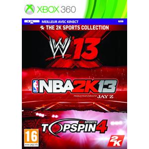 NBA 2K13 + Top Spin 4 + WWE 13 - Xbox 360 [video game]