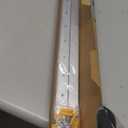 Uniclife 2 Pairs 24 Inch French Cleat Hanger 150 lbs Load Heavy Duty French Cleat Picture Hanger Aluminum Alloy Mirror Hanging Hardware Wall Mounting Bracket Interlocking Z Bar Clip with Bubble Level