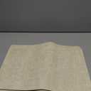 FGSAEOR Placemats Set of 4 Vinyl Place Mats - 12 x 17 Inch Reversible Heat Resistant, 100% Waterproof & Oilproof Wipeable Faux Leather Table Mats for Kitchen, Dining, Party, and Outdoor Use - Beige (Linen Finish-beige)