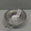 Gulex Colander Stainless Steel 3-Quart, Strainer for Kitchen Food, Dishwasher Safe