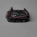 Insulated Kids Dual Compartment Lunch Bags Tote Pack for Girls Boys Toddler Kindergarten School Picnic Cooler Thermal Lunch Boxes with Strap (Green Rainbow)