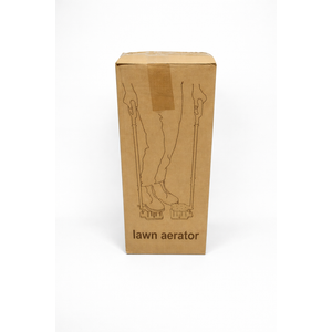 Manual Lawn Aerator With Dual Spike Plates