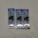 Blue Fox 60-40-400IC Classic Vibrax 04 Painted Tackle, Black/Black, 3/8 3Pack