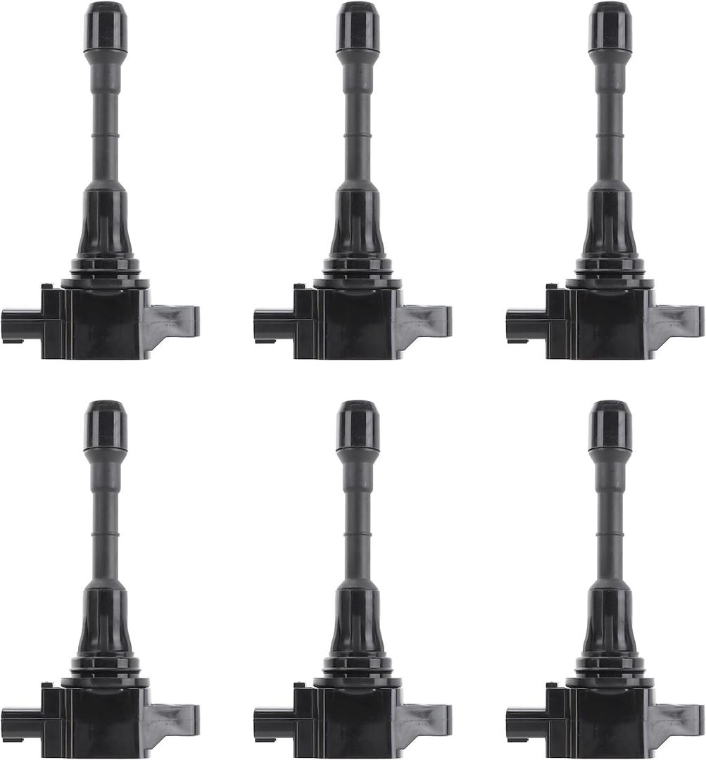 Pack of 6 Premium Ignition Coil For 2007 2008 2009 2010 2011 2012 V6 V8 3.5L 5.0L UF550, C1670, 178-8376, GN10244, IC630, 49023, U5128, C-750, 1IC288, 50150, 36-8099, UF550, C1670, 22448-JA10C