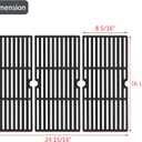 Replacement Parts for Charbroil Grill Grates 463344116 463370719 463343015 G460-0500-W1 G421-0008-W1 Charbroil Advantage 3 4 Burner Gas 2 Coal Parts 463340516 Char-Broil Tru Infrared 463336016