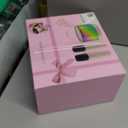 Kids Karaoke Machines for Girls, Mini Karaoke Speaker with 2 Wireless Microphones, Presents for Kids Ages 4-12, Stocking Fillers Gifts For Boys Girls 4, 5, 6, 7, 8, 9, 10, 11 Year Old (Pink)