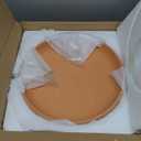 vensovo 9 Inch Terracotta Plant Saucer Pots Tray - 4 Pcs Round Planter Saucers for Indoor & Outdoor Plants, Large Clay Trays Perfect for 8 Inch 8.5 Inch 9 Inch Flower Pot