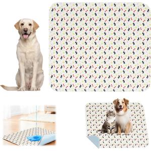2026 New Washable Puppy Pad with Pheromones,Reusable Puppy Pads Washable for Dogs & Cats,Non-Slip Base, Easy to Clean & Reusable (L)