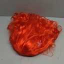 Funna Mermaid Wig for Girls Costume Accessories Halloween Princess Cosplay Long Curly Red, M