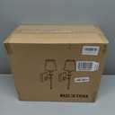 Dimmable Wall Sconces Set of 2, Gold Bathroom Vanity Lighting Fixtures, Modern Gold Wall Light with On Off Switch for Living Room Bedroom Hallway