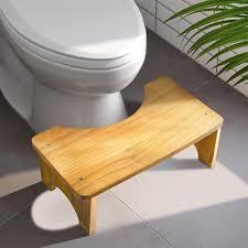 Wood Toilet stool