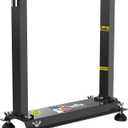Motorcycle Wheel Balance Stand, Heavy-Duty Single-Axle Wheel Balancing Tool for Static & Dynamic Tire Alignment, Balancer for Sport and Dirt Bike Wheels