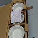 DOWAN Ramekins 10 oz Oven Safe for Creme Brulee, Porcelain Souffle Dishes, Ramekin for Baking, Small Dessert Bowls Dipping Sauce Cups, Set of 6, Soft White