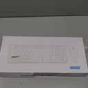 Wireless Keyboard and Mouse Combo, Full-Sized Wireless Keyboard and Adjustable DPI Mouse, 2.4GHz USB Receiver, Silent Keyboard and Mouse for PC, Windows, MAC, Desktop, Laptop (Avocado Green)