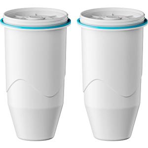 Replacement for Zero Water Pitchers and Dispenser ZR-001 ZR-004 ZP-006 ZR-017, Five-Stage Filter System, Reduce Lead, Chromium, PFOA/PFOS by GAMOTH, 2 Count 