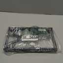 Housolution Pot and Pan Organizer Rack for Cabinet, Expandable Pot Lid Organizer Holder with 14 Adjustable Dividers, Fully Expanded Size 22.83" W x 7.09" D x 7.09" H, Black