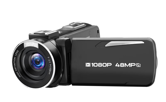 Campark AC25 1080P 30FPS Video Camera 48MP Photo 3" 270° Screen Digital Camcorder for Kids Teens Students