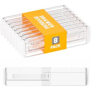 Yieach Acrylic Drawer Dividers 455
