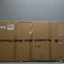 Art3d 2 Wood Slat Acoustic Panels for Wall and Ceiling - 3D Fluted Sound Absorbing Panel with Wood Finish - Walnut