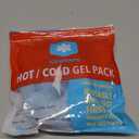 ICEWRAPS Round Ice Packs for Injuries Reusable, Hot and Cold Gel Ice Packs for Injuries, Hot & Cold Packs Compress Soft & Flexible, Fast Relief & Recovery - Pack of 5 - Blue