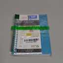 Five Star Spiral Notebook, 1 Subject, College Ruled Paper, 4-3/8" x 7", Personal Size, 80 Sheets, Fights Ink Bleed, Water Resistant Cover, Tidewater Blue (450048CG1-ECM)