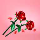 LEGO Roses - Building Toy for Kids, Girls & Boys, Ages 8+ - Artificial, Fake Roses for Home Decor & Display - Gift Idea for Plant & Flower Lovers - 40460