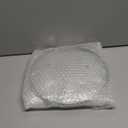 9.1 Inch Tempered Glass Lid Replacement for Instant Pot 6 Quart Pressure Cooker Inner Pot, 6 Qt Round Clear Tempered Pot Cover Accesories for Cooking, Stainless Steel Handle and Rim, 1Pack