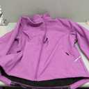 baleaf Women's Cycling Jacket Windproof Thermal Winter Running Cold Weather Gear Waterproof Softshell Warm (X-Large, 01-purple)