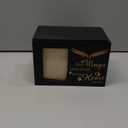 Pet Memorial Urns for Dog or Cat Ashes - Large Wooden Funeral Cremation Urns with Photo Frame, Keepsake Memory Box with Black Flannel Lining