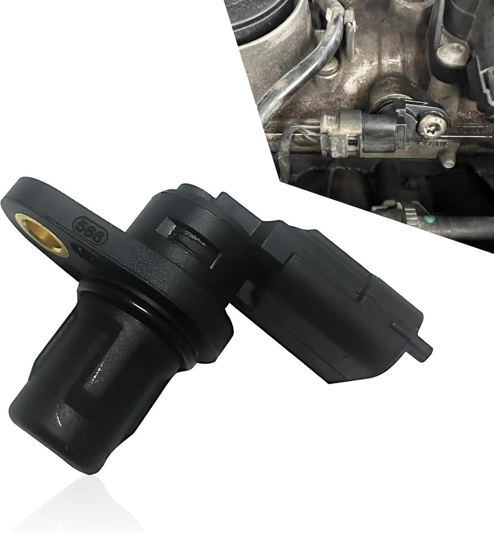 Eratus 1 PC Car Engine Camshaft Position Sensor, Automotive Engine Control System Camshaft Position Sensor, Standard Replacement OEM Part Number #F01R00B003, Compatible with Chery Vehicles (Black)