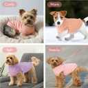 3 Pack Dog Shirt for Small Supplies Functional Waffle Dog Clothes Warm Soft Sweatshirt Outfit for Dogs Cats Pet Apparel, S (Back: 11.8",Chest: 15.7", 5.5-10Ibs)