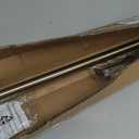 2-Pack Curtain Rod for Windows 48-84", Adjustable Window Curtain Rods with Premium Aluminum End Cap Finials and Full Surround Brackets, 3/4"(0.062Feet) Diameter, Antique Bronze Drapery Rods for Curtains