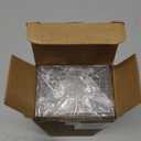 YUXUN Business Card Storage Holder,10 Compartment Organizer for Desk, Clear Plastic Acrylic Card Display for Photocards Merchandise Cards, 2.76"x2.17"x3.15" per Slot,No Assembly